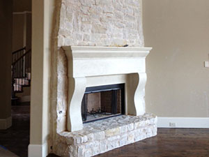 overmantels fireplaces in texas